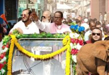 কাশিপুরে হাতী মার্কার পক্ষে ভোট দেয়ার আহবান জানালেন বীর মুক্তিযোদ্ধা মোহাম্মদ আলী