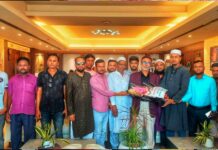 নাসিক প্রশাসক অ্যাড. সাখাওয়াতকে কুতুবপুর ইউনিয়ন যুবদলের শুভেচ্ছা