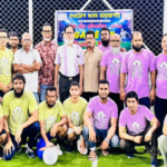 দেওভোগ সংসদ ব্যায়ামাগারের বার্ষিক ক্রীড়া প্রতিযোগিতায় প্রীতি ফুটবল ম্যাচ অনুষ্ঠিত