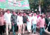 নারায়ণগঞ্জ জেলা বিএনপির বর্ণাঢ্য র্যালী