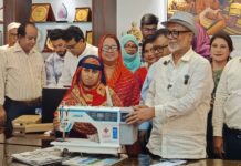 নাসিকে নারীদের আত্মকর্মসংস্থানে সরঞ্জাম, পুষ্টি সহায়তা ও ফুড কার্ট প্রদান